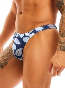 img 3 attached to Men'S Sexy Printed Bikini Briefs: Summer Thong Underwear For Bathing