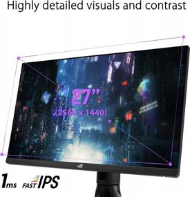 img 2 attached to ASUS XG27AQ Inches Monitor Renewed 170Hz, High Dynamic Range, HDMI