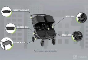 img 1 attached to 👶 Convenient Baby Jogger Child Tray for City Mini 2 Double Stroller and City Mini GT2 Double Stroller - Black