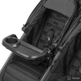 img 2 attached to 👶 Convenient Baby Jogger Child Tray for City Mini 2 Double Stroller and City Mini GT2 Double Stroller - Black