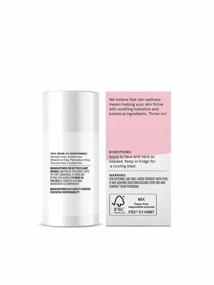 img 2 attached to Acure Seriously Soothing Serum Stick: 100% Vegan For Dry To Sensitive Skin - Blue Tansy, Hyaluronic Acid, Unscented - Hydrates & Soothes 1 Fl Oz
