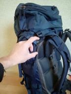 img 2 attached to Trekking backpack Tramp Floki 50+10 (blue), blue review by Andrey Alajov ᠌