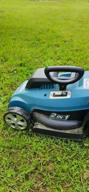 img 2 attached to Electric lawn mower Makita ELM3320, 1200 W, 33 cm review by Stanisaw Augustynowi ᠌