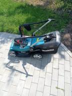 img 1 attached to Electric lawn mower Makita ELM3320, 1200 W, 33 cm review by Dimitar Tenev ᠌