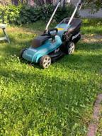 img 1 attached to Electric lawn mower Makita ELM3320, 1200 W, 33 cm review by Micha Niemczyk ᠌
