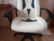 img 2 attached to Computer chair Zombie 8 gaming, upholstery: imitation leather, color: black review by Gabriela Okrent ᠌
