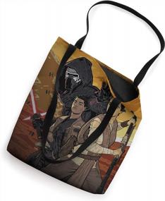 img 3 attached to Star Wars Force Awakens Illustrated Tote Bag Group Gift