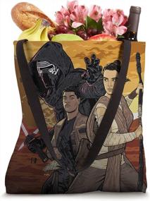 img 1 attached to Star Wars Force Awakens Illustrated Tote Bag Group Gift