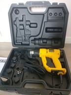 img 1 attached to Building hair dryer DeWALT D26414, 2000 W yellow review by Ivana Povincov ᠌