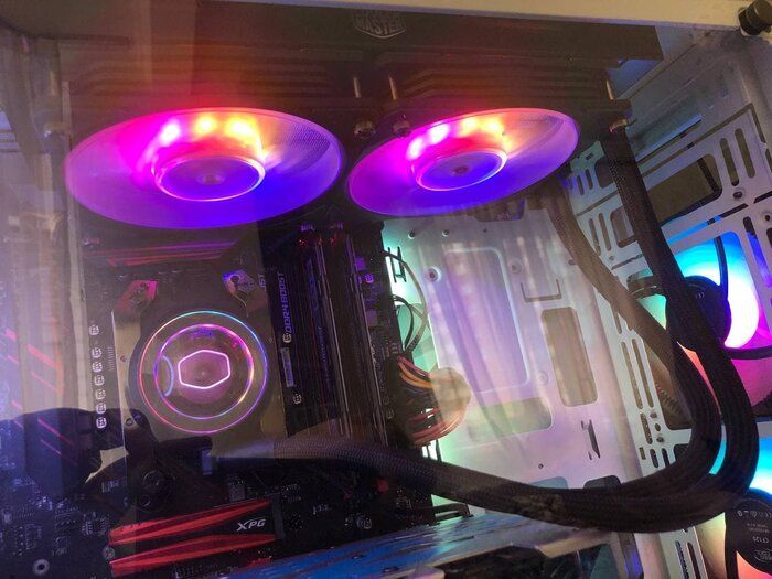 img 1 attached to Cooler Master MasterLiquid Independently Controlled Threadripper review by Janis Libeks ᠌