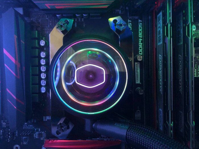 img 2 attached to Cooler Master MasterLiquid Independently Controlled Threadripper review by Janis Libeks ᠌