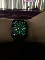 img 1 attached to Smart watch Apple Watch Series 8 41 mm Aluminum Case, starlight Sport Band review by Nikifor Stoilov ᠌