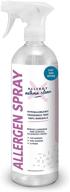 🌬️ allergy asthma clean: powerful allergen spray concentrate - simply add water! 33.8oz (1 bottle) logo
