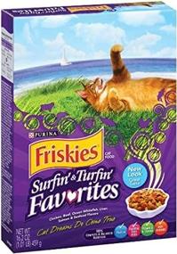 img 1 attached to 🐾 Friskies Dry Cat Surf & Turf Variety, 16.2-Ounce (Pack of 2) by Purina Pet Care