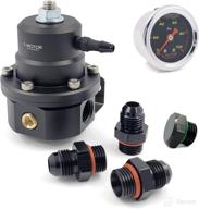 🔧 adjustable universal fuel pressure regulator kit with return port - 6an by k-motor performance логотип