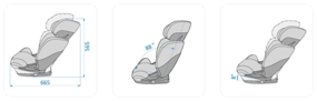img 3 attached to Car seat group 2/3 (15-36 kg) Maxi-Cosi RodiFix AirProtect, authentic gray