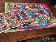 img 1 attached to Bgraamiens Puppies' Party Puzzle: 1000-Piece Color Challenge Jigsaw With Cute Cartoon Dogs For Adults And Kids review by Chad Cypert