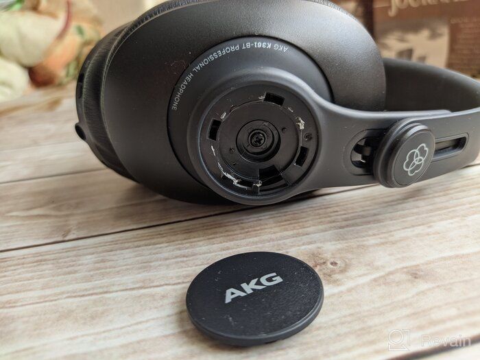 img 1 attached to AKG K361BT Bluetooth Studio Headphones - Over-Ear, Closed-Back, and Foldable review by A Phichet Seedok ᠌
