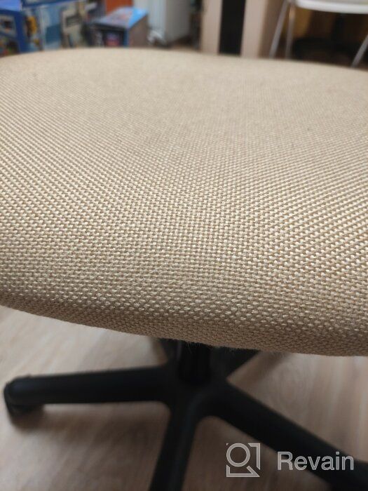 img 2 attached to 🪑 Black Textile Upholstered Office Chair - Bureaucrat CH-1201NX review by Wiktor Krzysztof Kor ᠌
