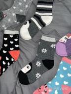 img 1 attached to Cozy And Warm Kids Wool Hiking Socks For Cold Winter Days - 6 Pairs review by Steven Ross