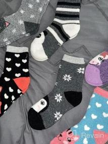 img 6 attached to Cozy And Warm Kids Wool Hiking Socks For Cold Winter Days - 6 Pairs