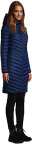 img 2 attached to Lands End Womens Packable Down Women's Clothing : Coats, Jackets & Vests
