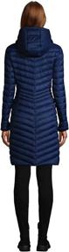 img 3 attached to Lands End Womens Packable Down Women's Clothing : Coats, Jackets & Vests