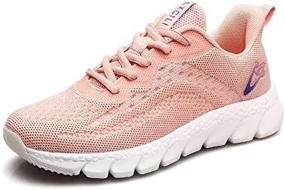 img 1 attached to SANNAX Sneakers Walkingshoes Athletic Breathable Women's Shoes ~ Athletic