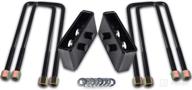 🔧 scitoo 1.5 inch leveling lift block kits for ford f-150 2wd/4wd (2004-2018): extra long square leaf spring axle u bolts included logo