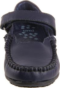 img 3 attached to Униформа Moraine Uniform Moccasin для девочек-подростков в дошкольной форме: обувь