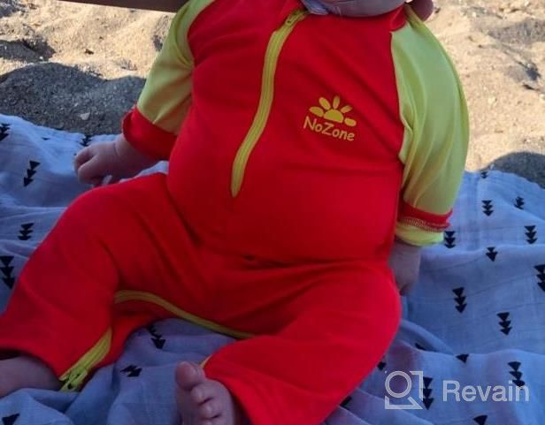 img 1 attached to UPF 50+ Sun Protective Baby Swimsuit With Double Zipper - Nozone Fiji review by Jamie Kamoso