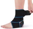 ultimate support for active feet: avidda adjustable compression ankle brace for men and women logo