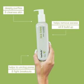 img 3 attached to Baebody Tea Tree Cleansing Gel: A Multi-Functional Face Wash To Cleanse, Tone, Soothe & Fight Signs Of Aging