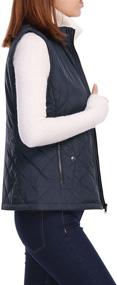 img 2 attached to Allegra Womens Collar Lightweight Quilted Women's Clothing : Coats, Jackets & Vests