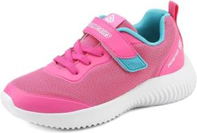 img 4 attached to DREAM PAIRS Contact K Girls' Athletic Sneakers - Shoes for Girls, Athletic