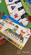 img 1 attached to Aywewii Toddler Piano Mat: Anti-Slip Floor Playmat With Flash Cards - Perfect Musical Gift For Girls And Boys Aged 1-3 Years! review by Chris Meckler