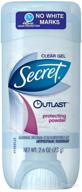 secret outlast antiperspirant deodorant protecting personal care logo