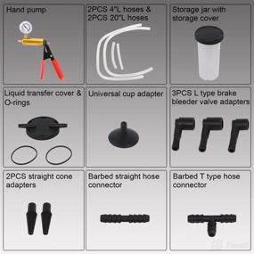 img 3 attached to YSTOOL Steering Bleeding Adapters Motorcycle Tools & Equipment for Brake Tools