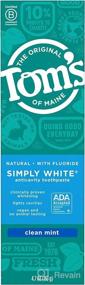 img 4 attached to 🪥 Toms Maine Natural Fluoride Toothpaste: Oral Care Made Effortless!