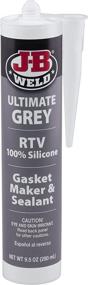 img 2 attached to 🔧 J-B Weld 32927 Ultimate Grey RTV Silicone Gasket Maker and Sealant - 9.5 oz.: Premium Quality Gasket Maker and Sealant for All Your Needs