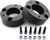 🚗 enhance your dodge ram 1500's performance with qiyaofit front leveling lift kit - 2.5 inch compatible for 2006-2021 models! grab 2pcs front strut spacer suspension lift kits now! logo