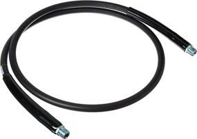 img 1 attached to 🔧 OTC (9767) 6' Hydraulic Hose - 1/4" ID, 3/8" NPTF: Durable and Reliable Hydraulic Hose for All Applications