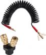intertool 5.5 mm x 25 ft polyurethane recoil air hose and 2-way round air splitter manifold with coupler connectors pt08-1707-1852 logo