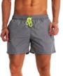 stay cool and comfortable with ynimioaox quick dry men's swim trunks logo