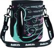 love tree 1 gallon water bottle sleeve with time marker & shoulder strap - track your hydration intake! logo