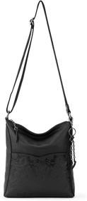 img 1 attached to Sak Womens Lucia Crossbody Slate Handbag - Stylish & Practical Crossbody Bag for Women's Handbags & Wallets