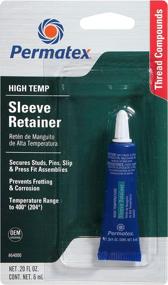 img 1 attached to 🔒 Permatex 64000 High Temperature Sleeve Retainer: Secure Your Parts with 6ml Pack of 1!