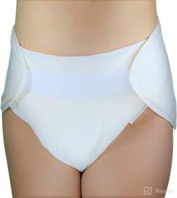 img 2 attached to Ultimate Comfort and Protection: InControl - Nighttime Fitted Cloth Diaper - White (Medium/Large)