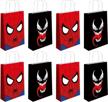 spider superhero birthday decorations supplies logo