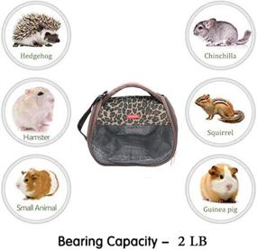 img 3 attached to Hedgehog Breathable Portable Chinchillas Hedgehogs Small Animals